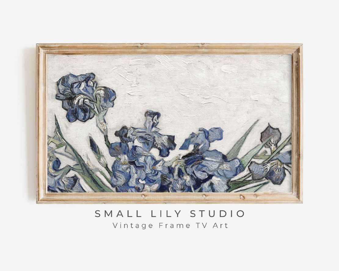 Blue Irises  Art
