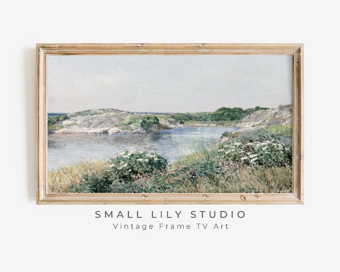 Wildflowers by the Sea  Art