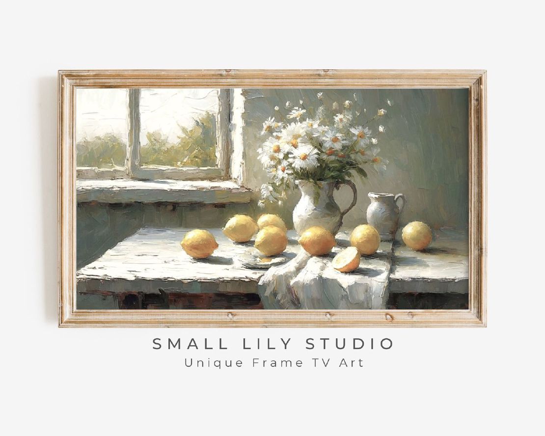Lemons and Daisies  Art