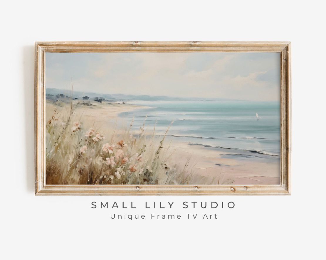 Beach Flowers  Art