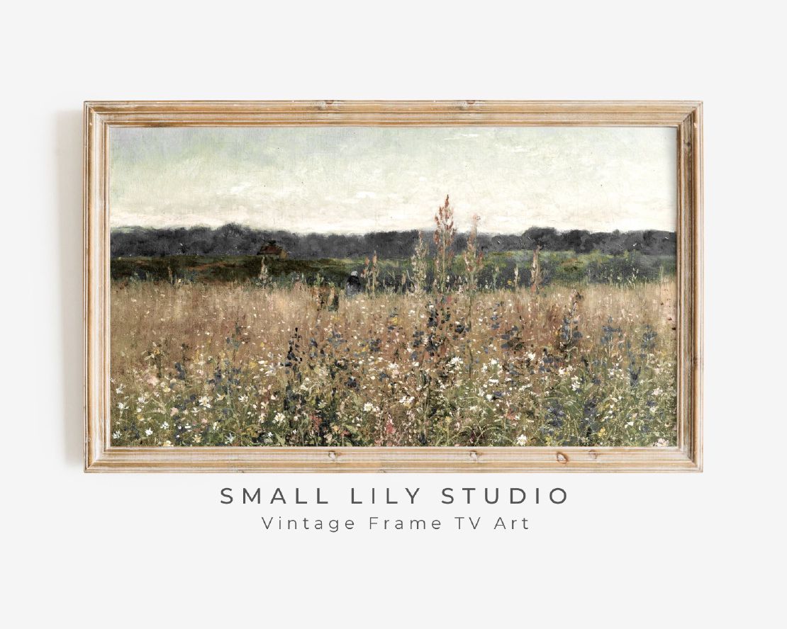 Summer Wildflower Field  Art