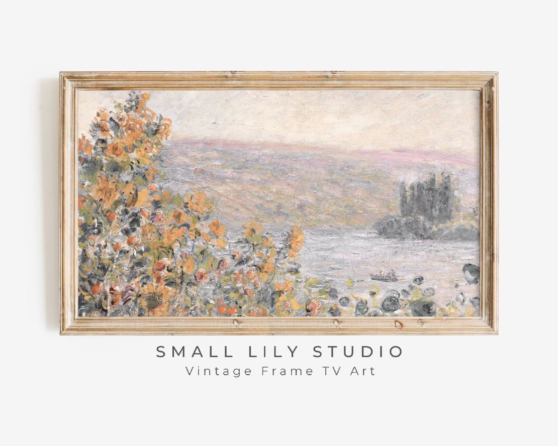 Seaside Flowers at Dusk  Art