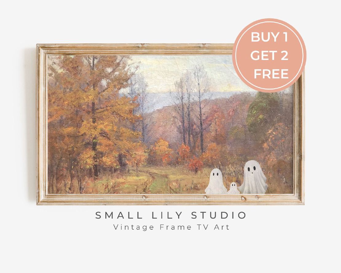 Halloween Ghost Family  Art
